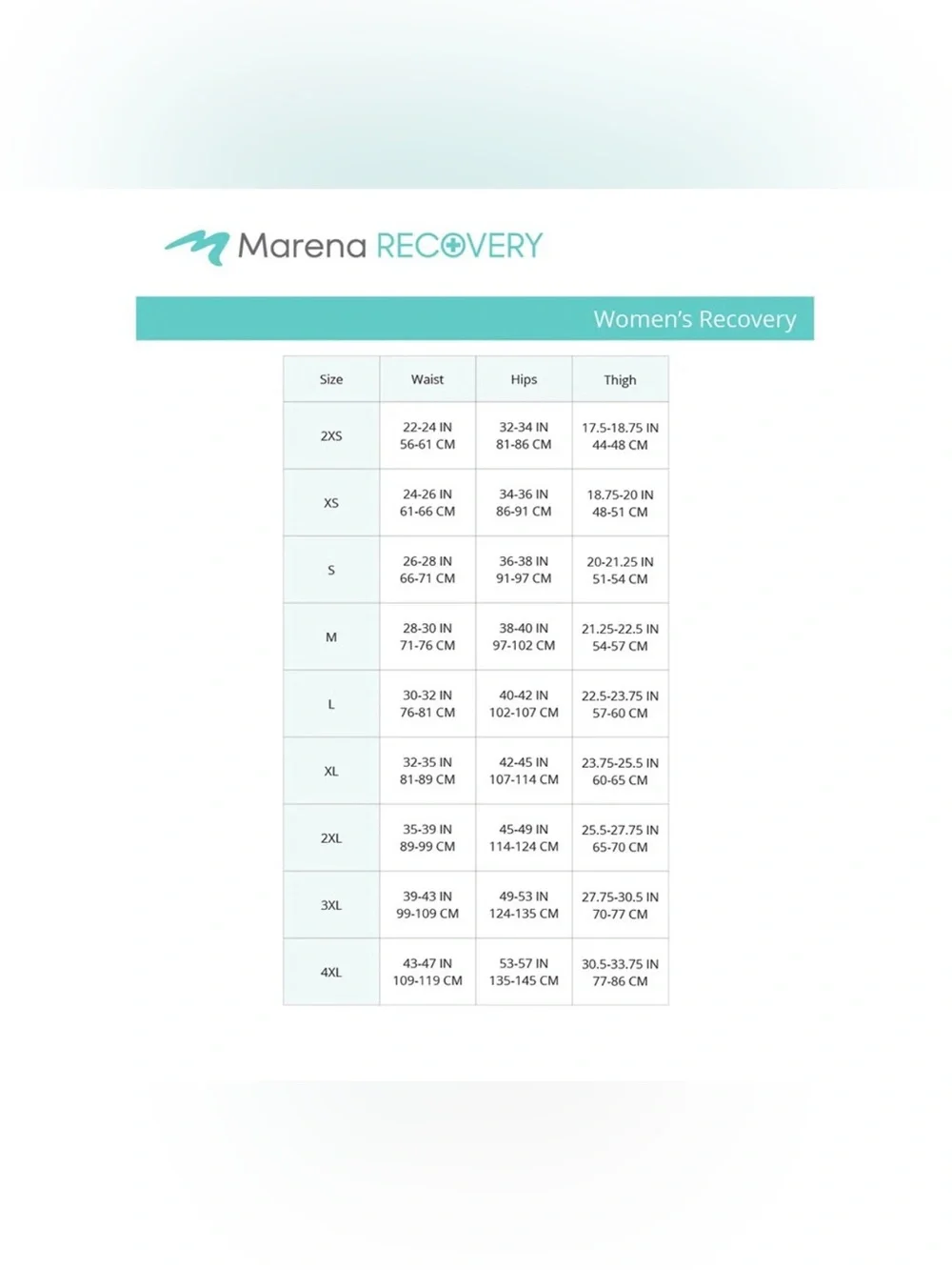 Marena Recovery Girdle With Suspeneders Short Length, XL